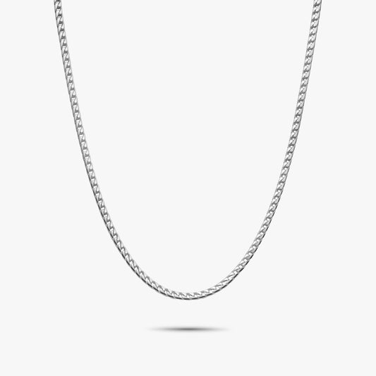 1.8mm sterling silver franco chain